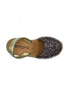 MENORQUINA CUÑA GLITTER 2