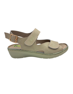 SANDALIA PIEL PICADA